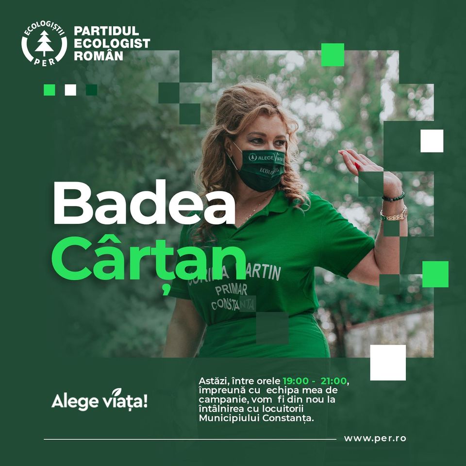 Corina Martin va avea programată o întâlnire cu locuitorii din cartierul Badea Cârţan