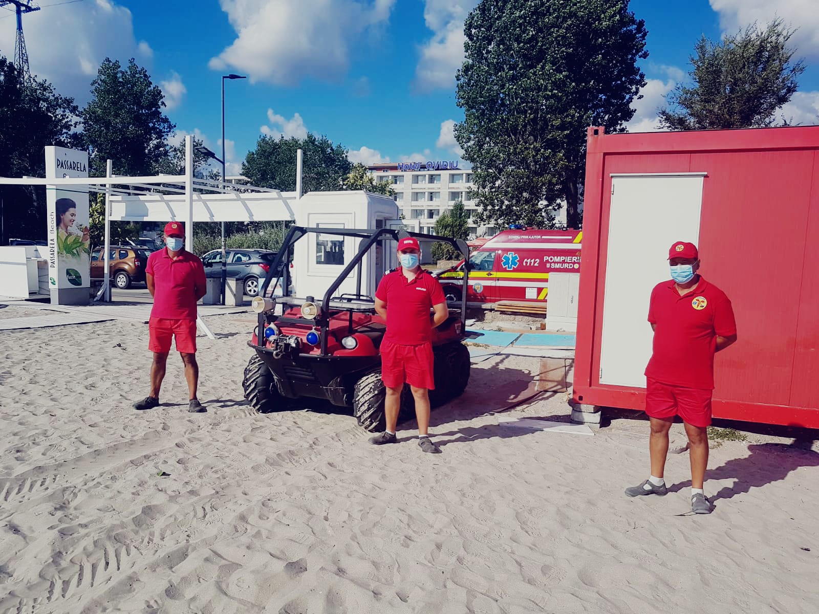 769 de persoane su fost asistate medical la punctele de prim ajutor instalate pe litoral