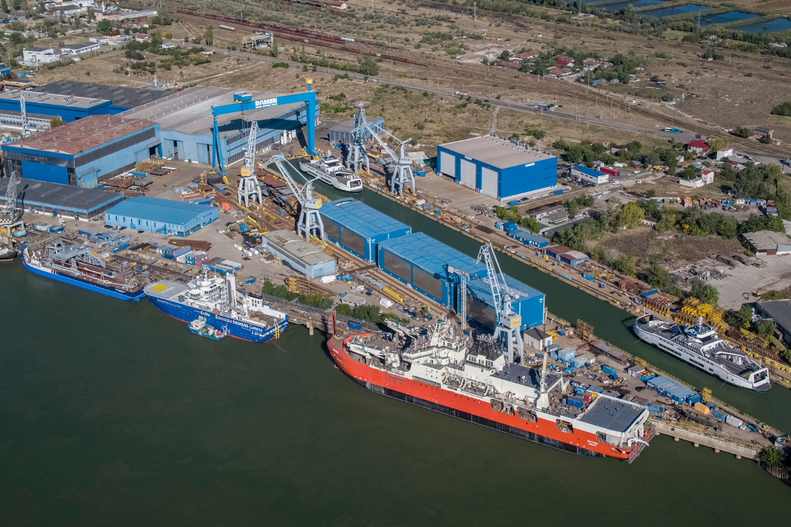 MANGALIA: Preşedintele Sindicatului „Navalistul” din cadrul Damen Shipyards – Noi încercăm să diminuăm numărul de salariați care vor fi concediați
