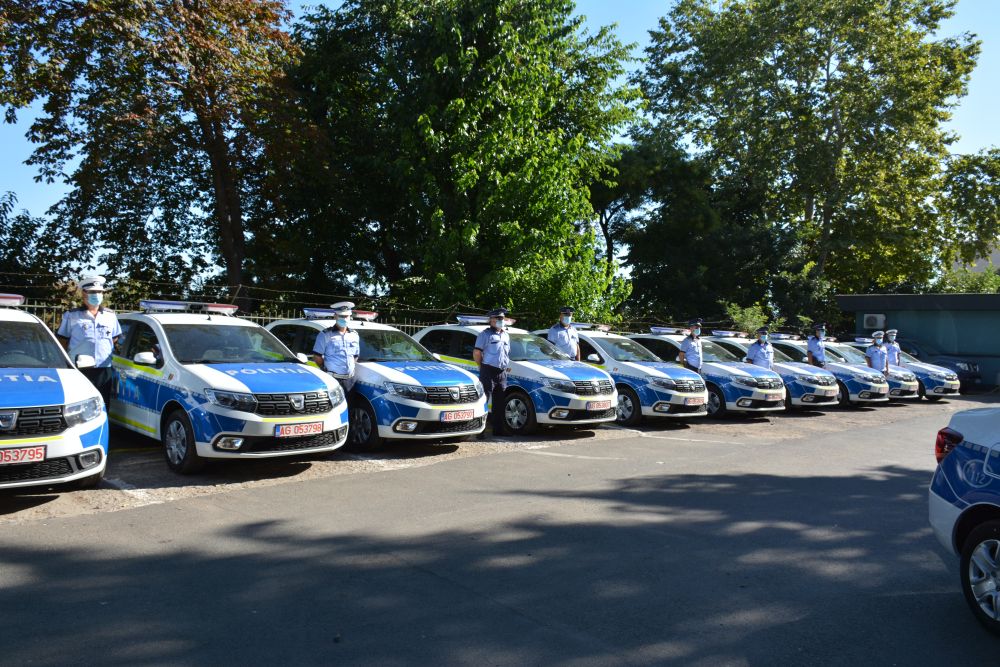 TULCEA: 21 de autospeciale noi au intrat în dotarea Poliției Naționale