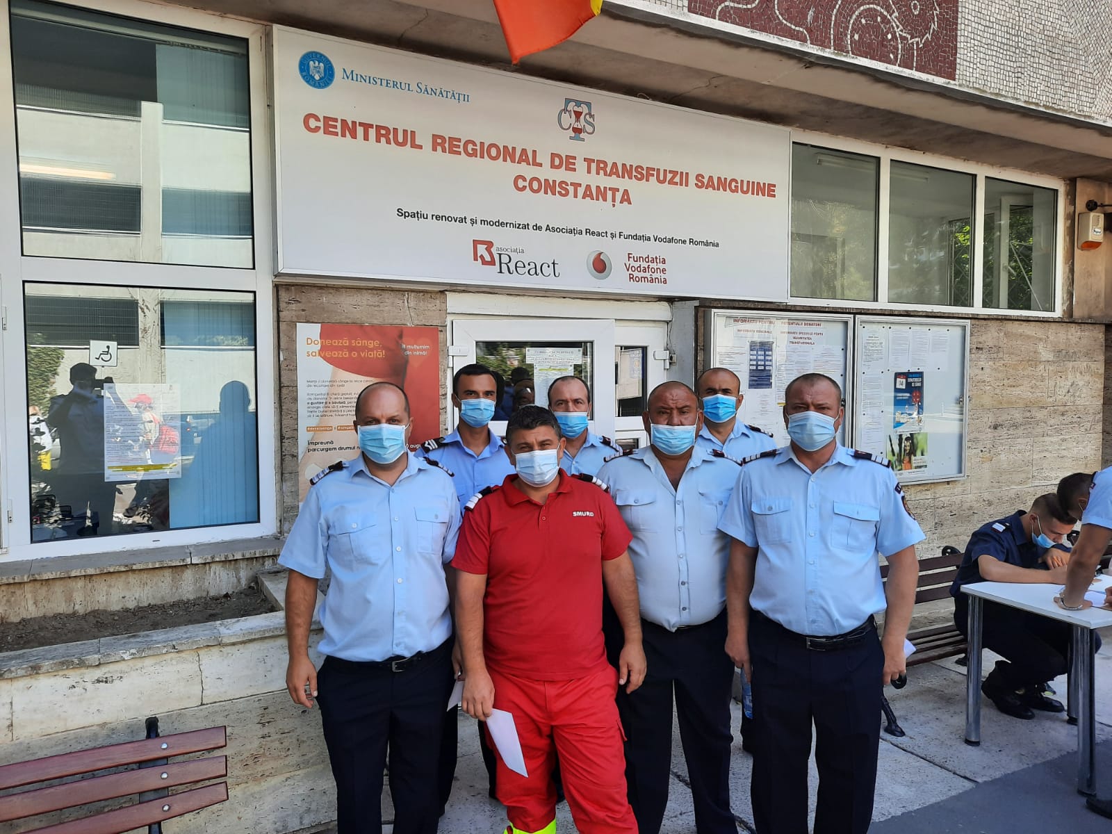 Salvatorii constănțeni s-au alăturat Campaniei naționale ”#SALVATORII_DONEAZĂ_PENTRU_VIAȚĂ” – FOTO