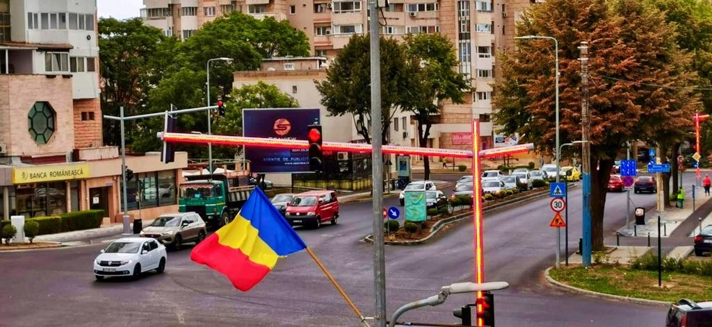CONSTANȚA: Intersecția de la Capitol are un sistem nou de semafoare inteligente, de ultimă generație