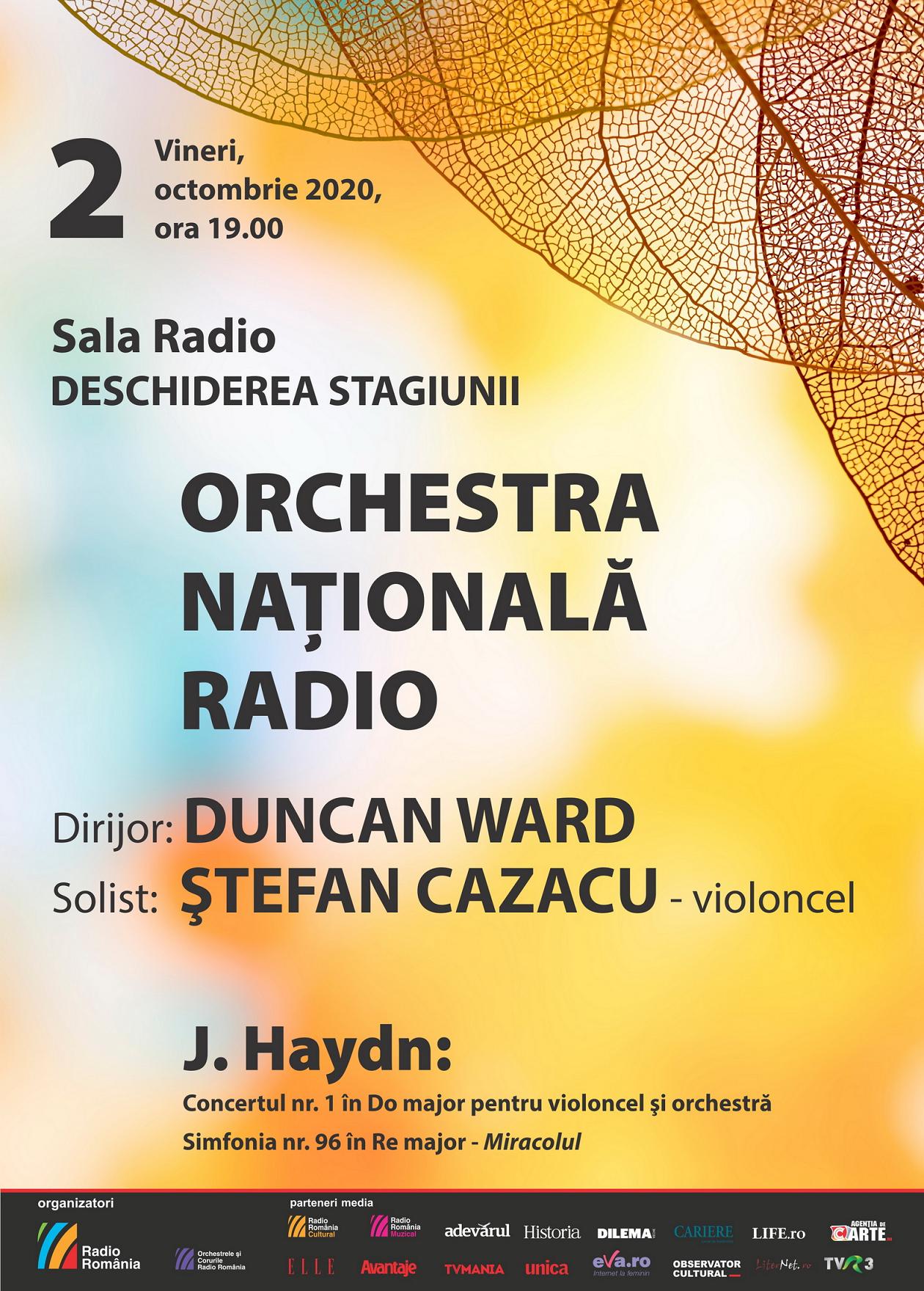 Începe noua stagiune de concerte la Sala Radio