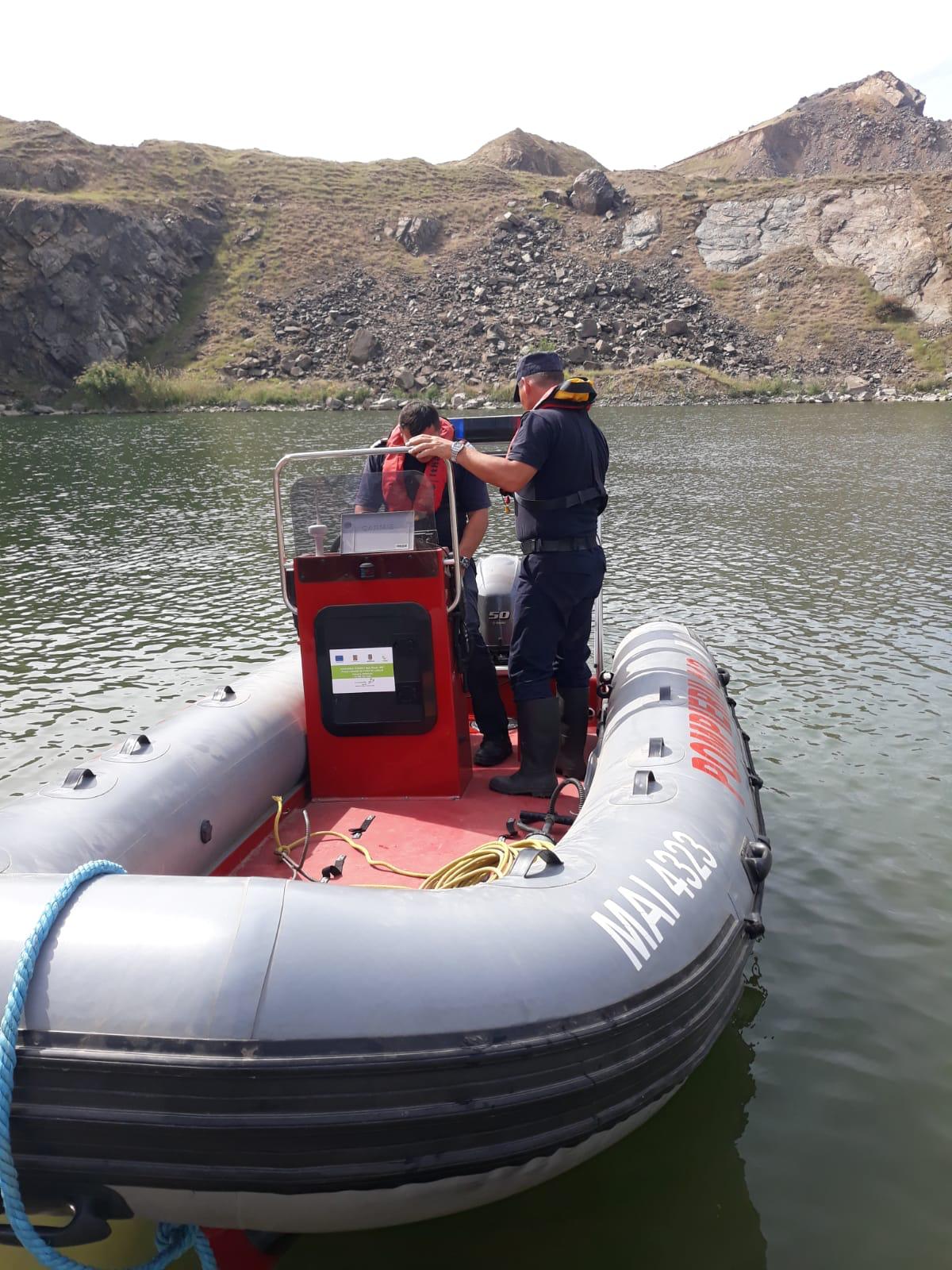 TULCEA/FOTO: Adolescent dispărut în lacul Iacobdeal