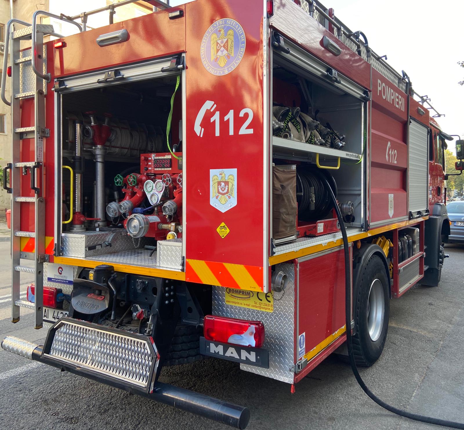 TULCEA: Incendiu la o pensiune din localitatea Sarichioi
