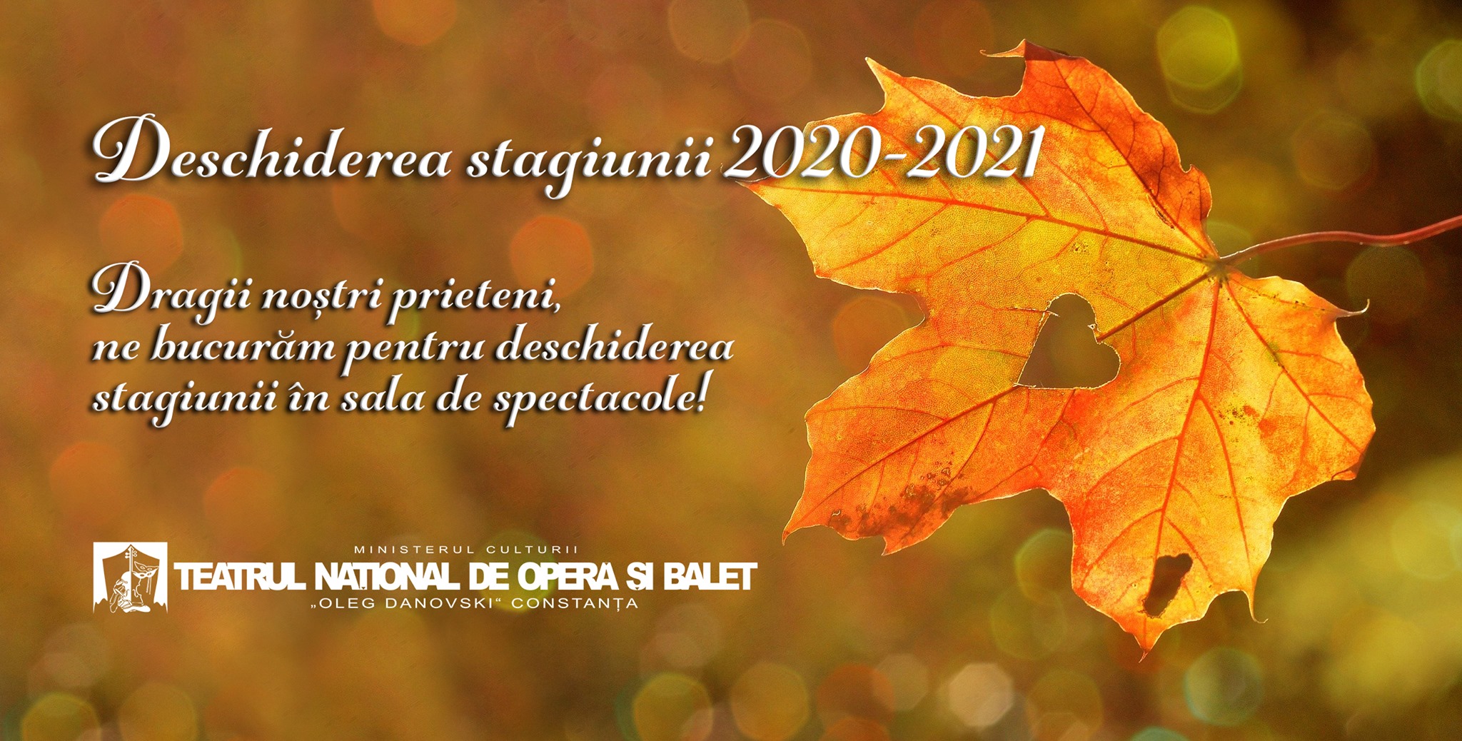 CONSTANŢA: Astăzi se deschide noua stagiune a Teatrului Național de Operă și Balet „Oleg Danovski“