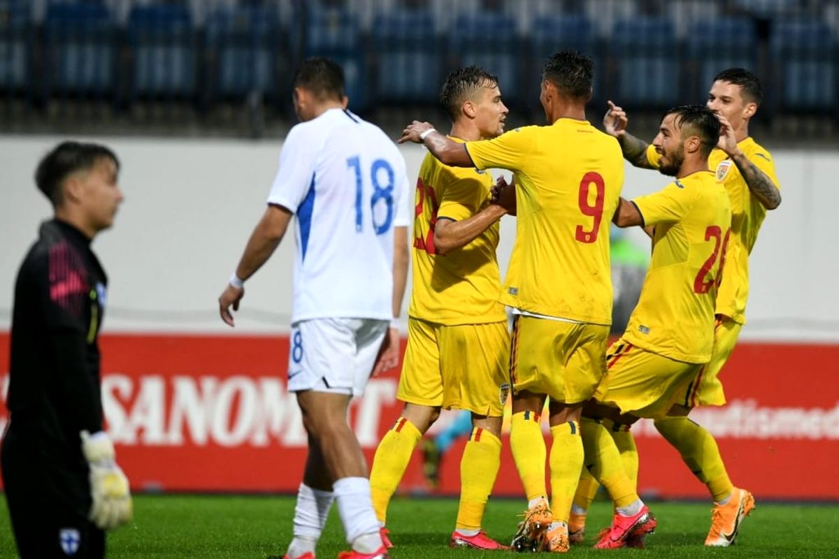 Andrei Ciobanu aduce victoria pentru România U21 în meciul cu Finlanda U21