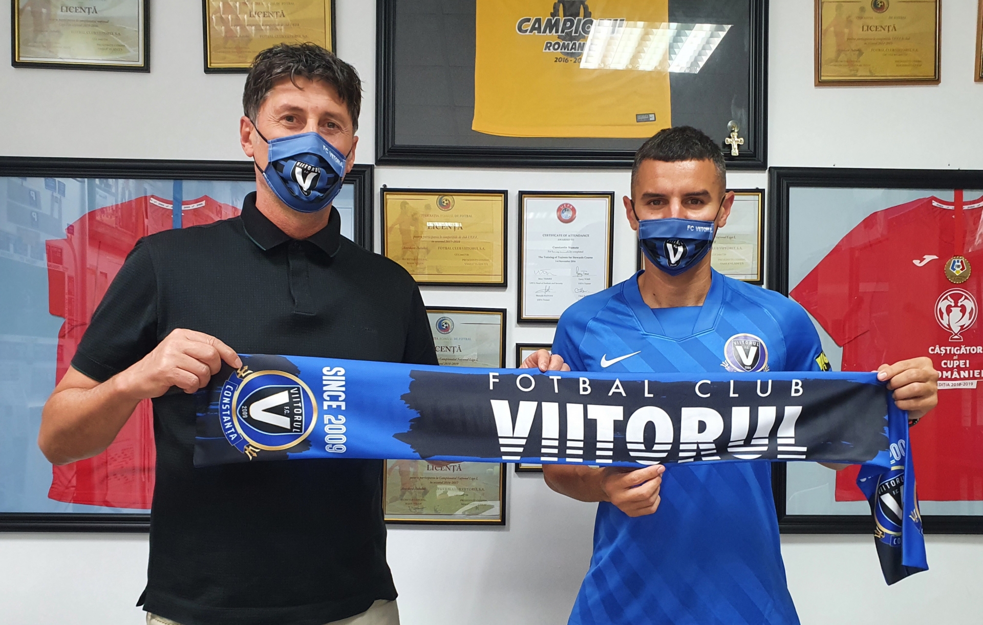 Romario Benzar a revenit la FC Viitorul Constanța