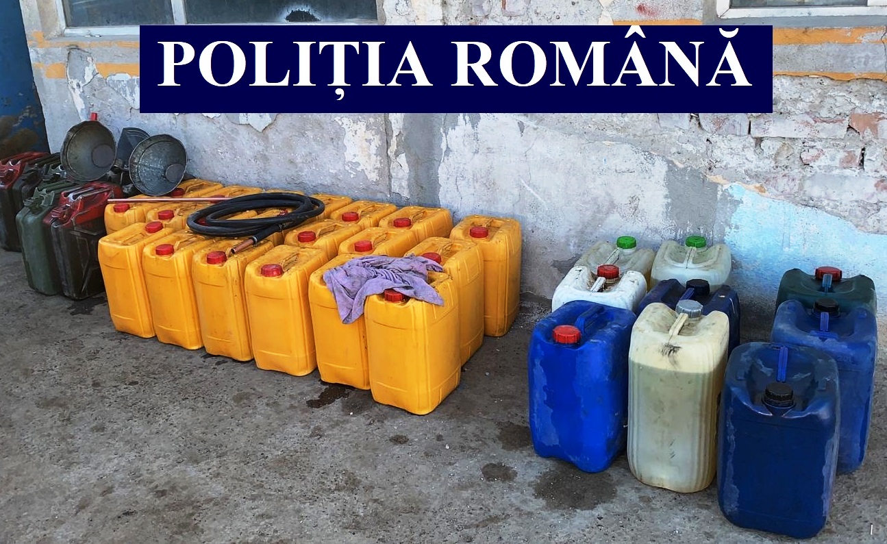 CONSTANȚA: Opt bărbați au fost reținuți pentru furt de combustibil