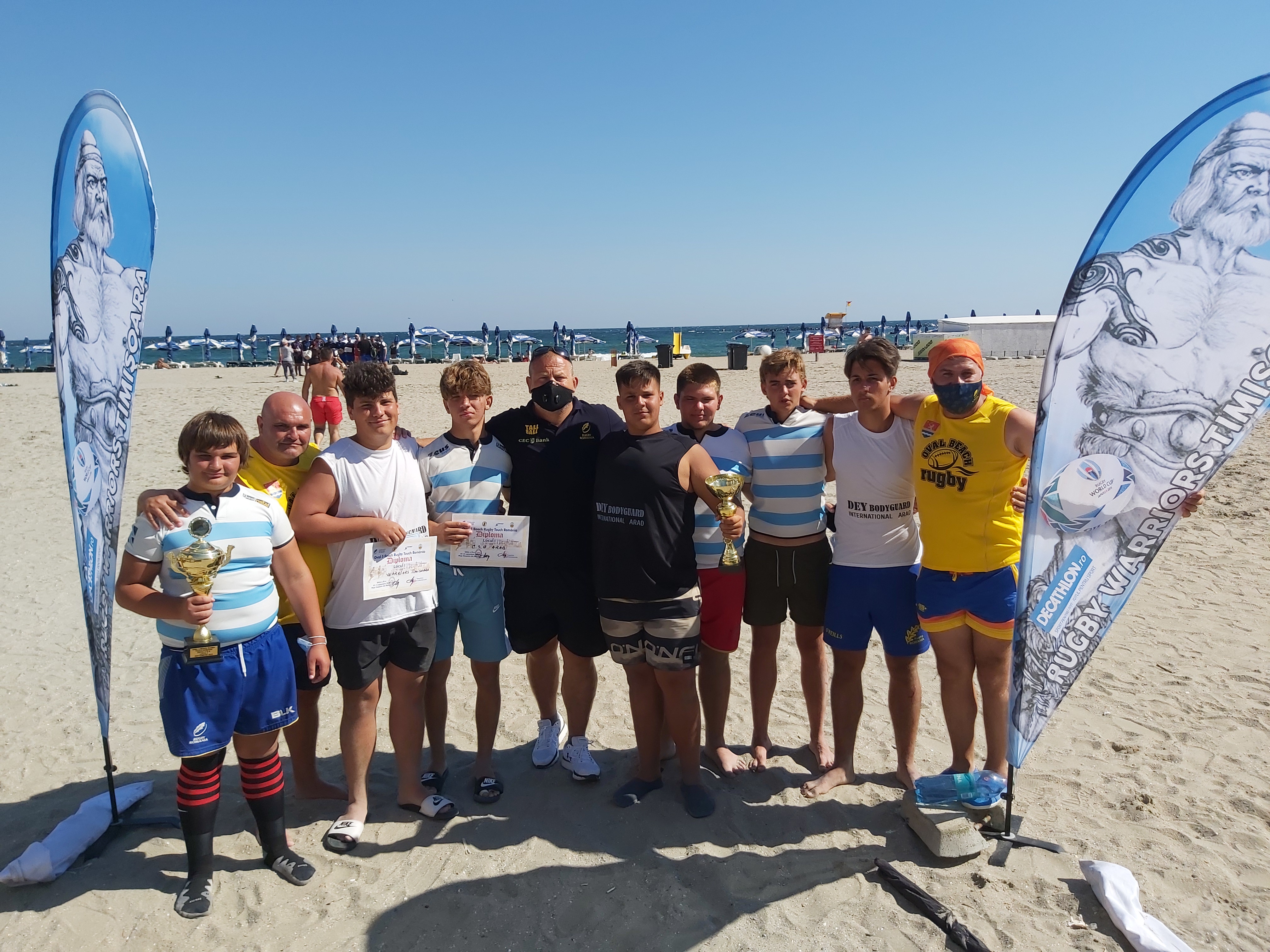 Turneul „Oval Touch” de la Mamaia a fost un real succes
