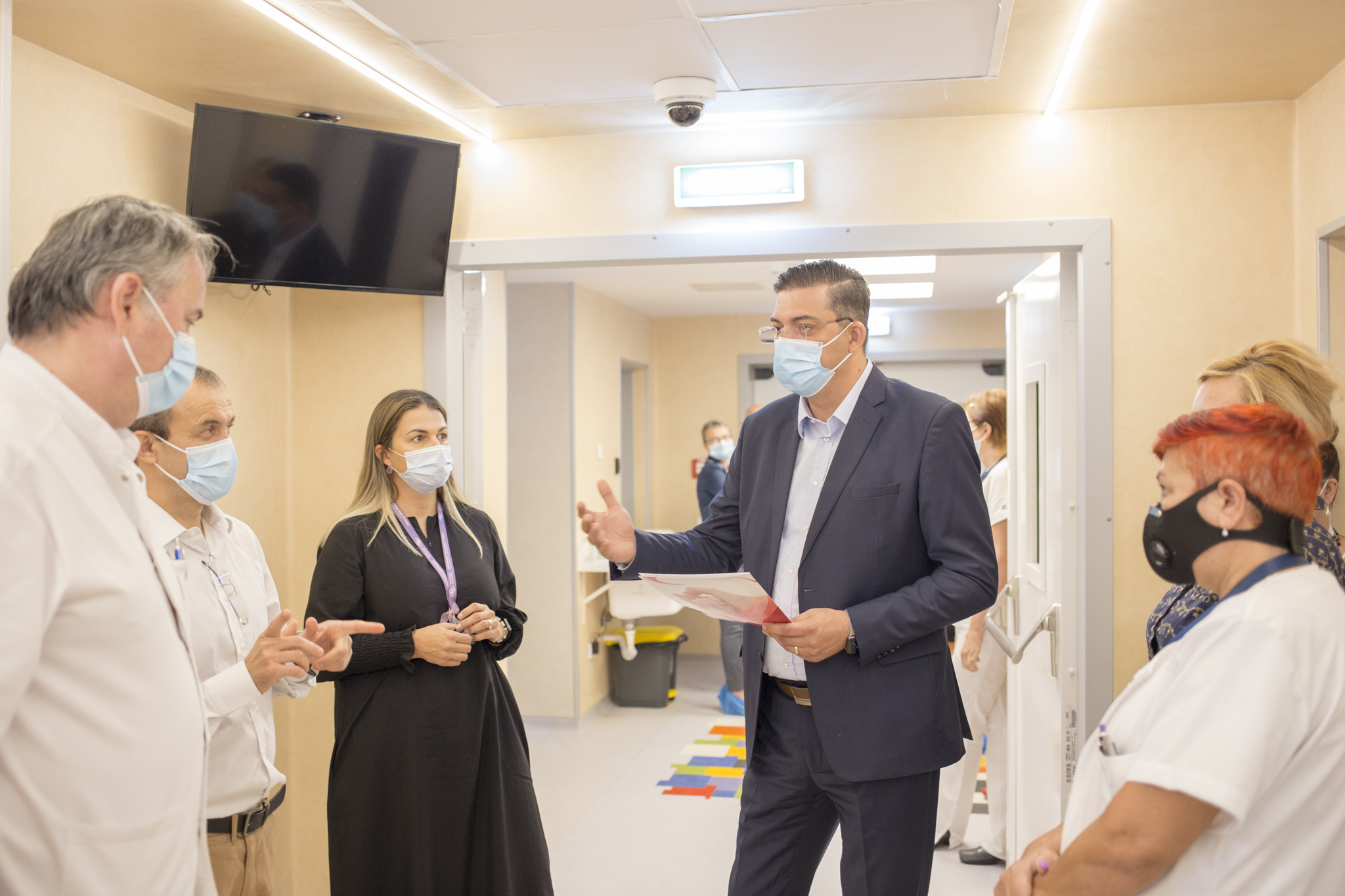 Horia Ţuţuianu a participat la inaugurarea Compartimentului de Terapie Intensivă Neonatală, la Spitalul Judeţean Constanţa
