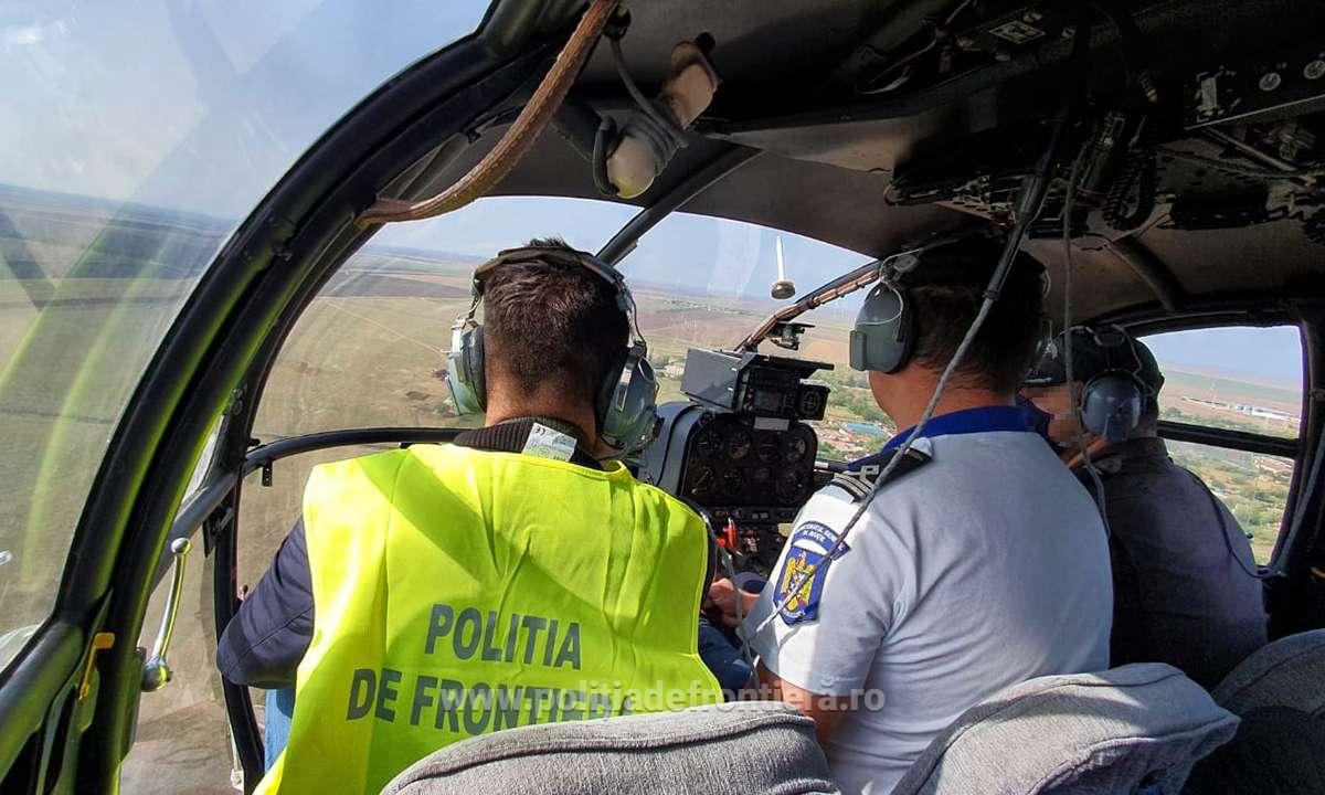 Cinci marocani depistați de polițiștii de frontieră constănțeni, cu ajutorul autospecialei de termoviziune