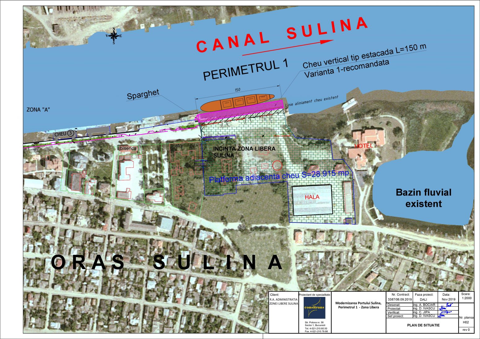 TULCEA: Proiect de modernizare a infrastructurii portuare din Sulina