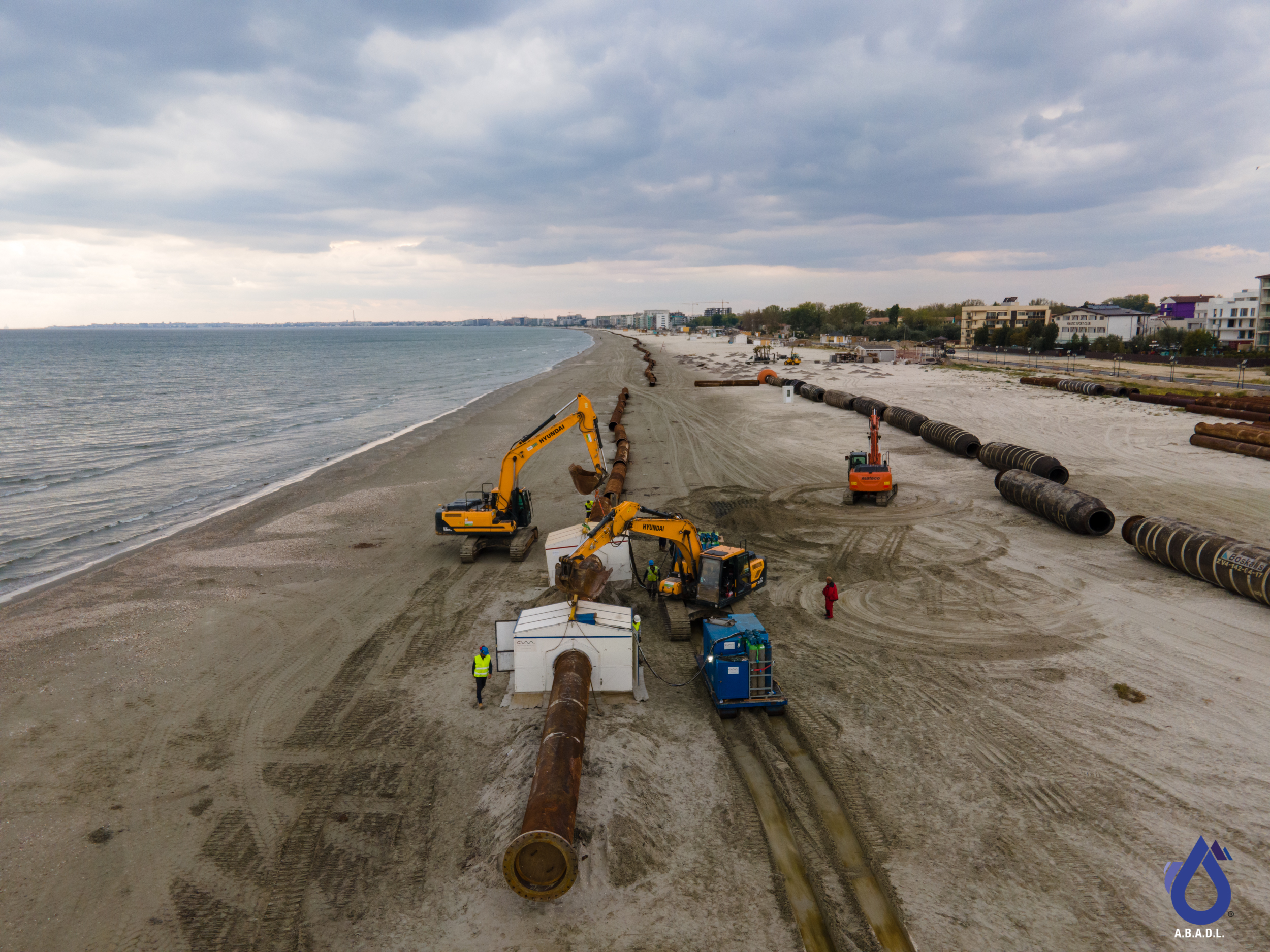 Au început lucrările celei de a doua faze a reabilitării litoralului românesc
