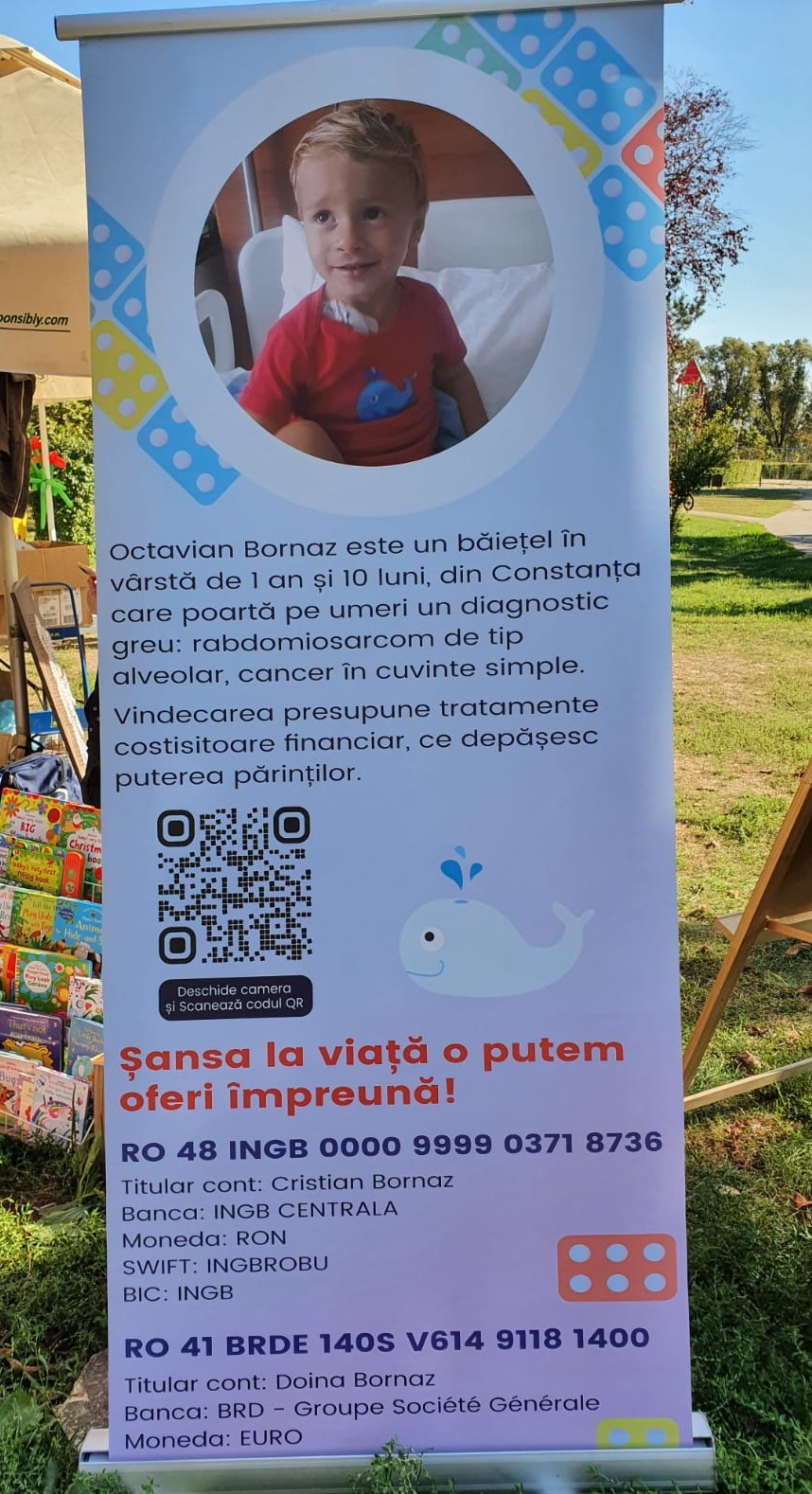 CONSTANŢA: Târg caritabil pentru Octavian