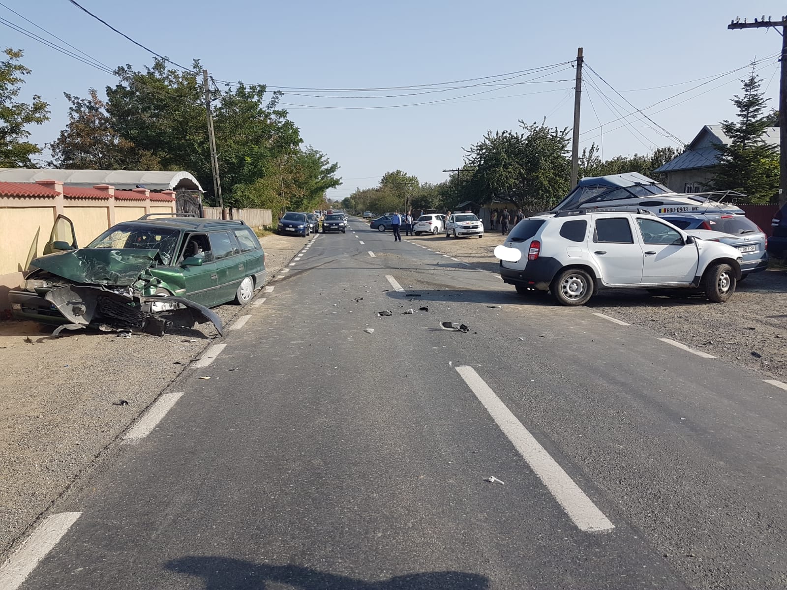 TULCEA: Accident rutier pe DN22, în zona localităţii Văcăreni