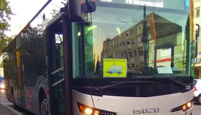 CONSTANȚA: Traseele autobuzelor E1, E2 şi E3, suspendate, luni