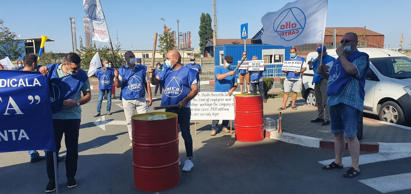 Proteste la CNS Cartel ALFA față de disponibilizarea abuzivă a trei operatori