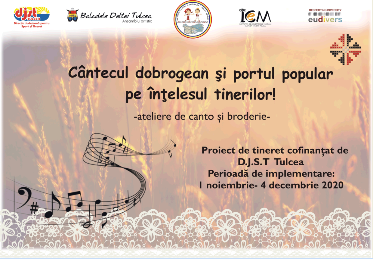 Tulcea: Ateliere de cântec şi port popular