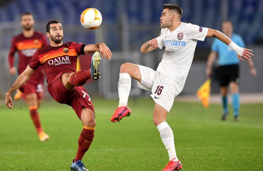 CFR Cluj joacă deseară cu AS Roma în UEFA Europa League