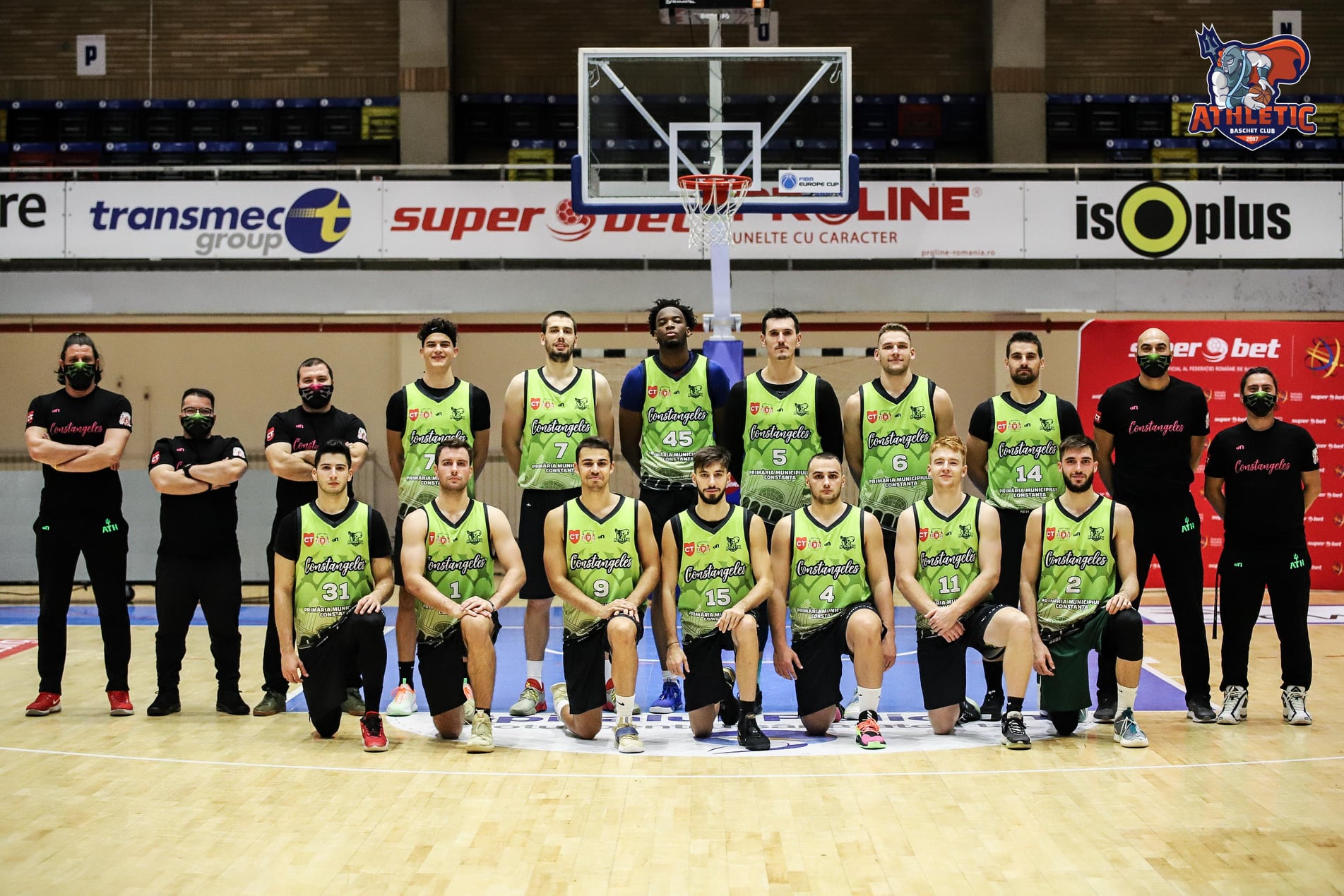 BC Athletic Neptun Constanța susține primul meci din Cupa României