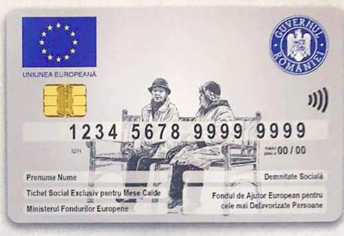 Mâine expiră termenul legal de ridicare a cardurilor sociale pentru mese calde