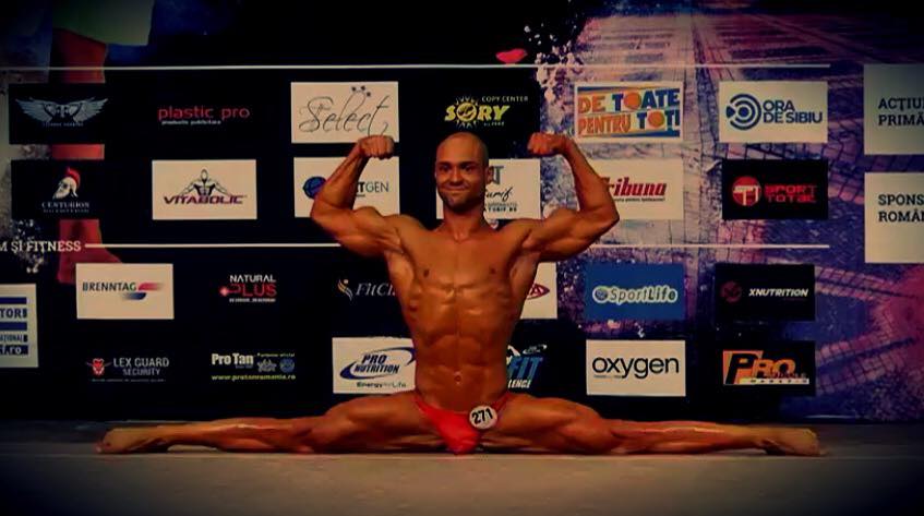 Cosmin Iancu de la Farul Constanța este vicecampion mondial la culturism