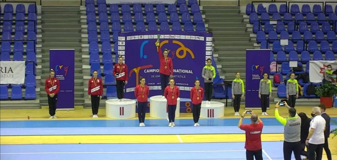 Evoluții remarcabile pentru gimnastele de la Farul Constanța la Campionatele Naționale