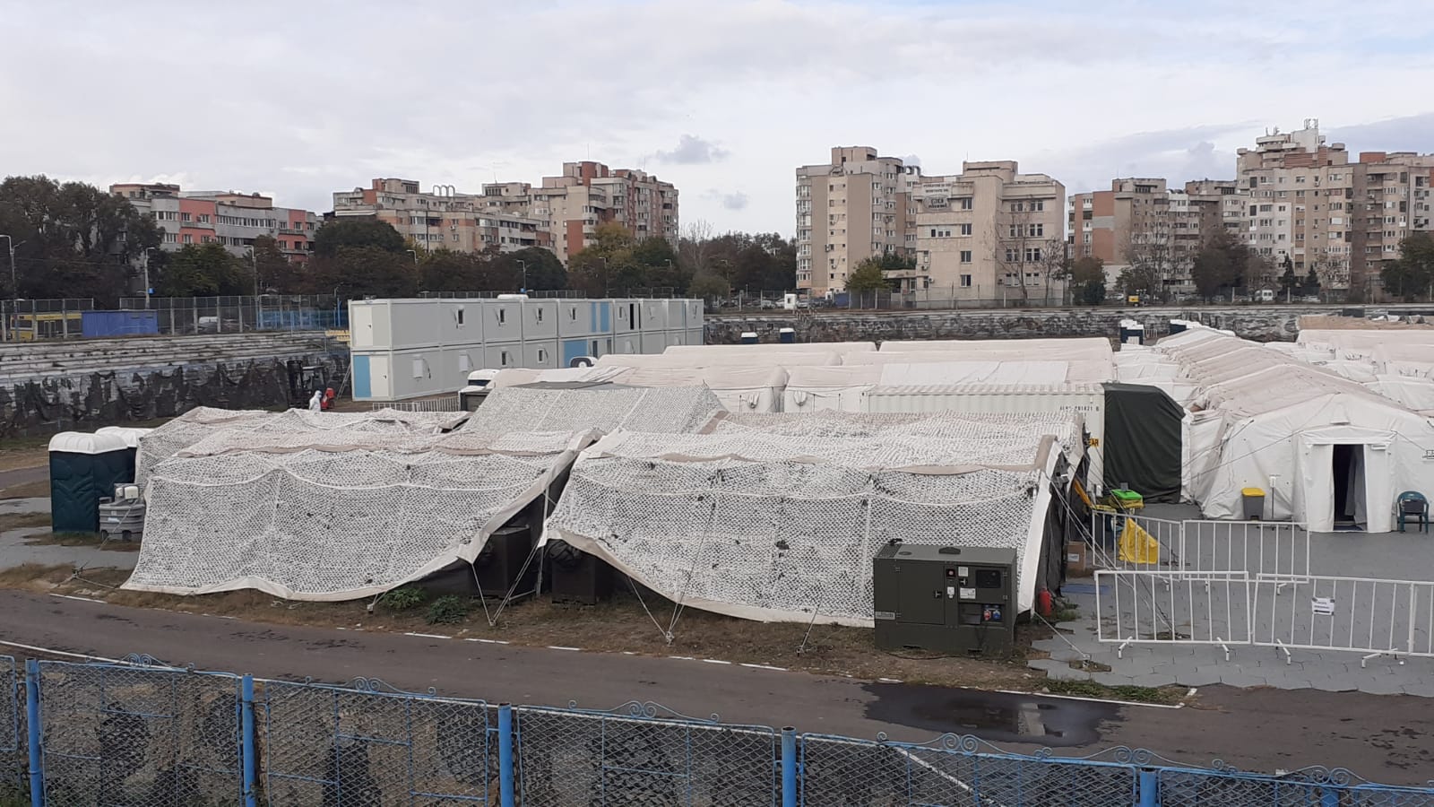 Militarii de pe Fregata „Regina Maria“, transportaţi la Spitalul Militar Modular, pentru evaluare: „Starea lor este foarte bună“