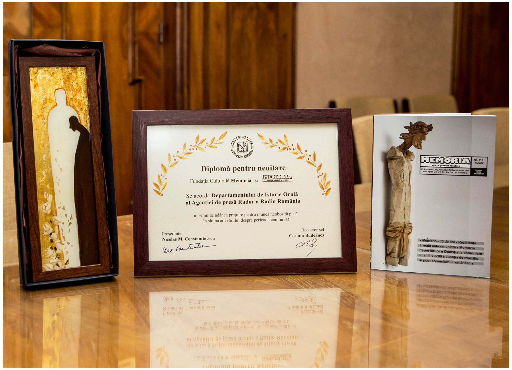Agenţia de presă Rador, premiată de Fundaţia Culturală Memoria