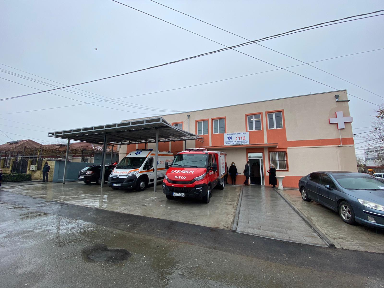 OVIDIU: A fost inaugurată Substaţia de Ambulanţă