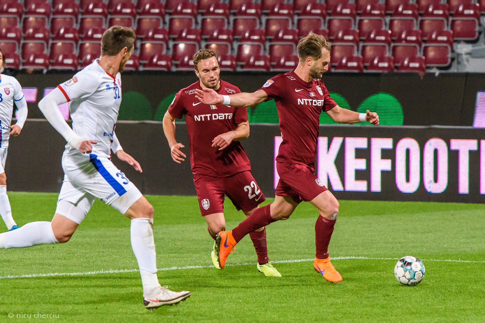 CFR Cluj joacă astăzi cu CSKA Sofia în Liga Europa