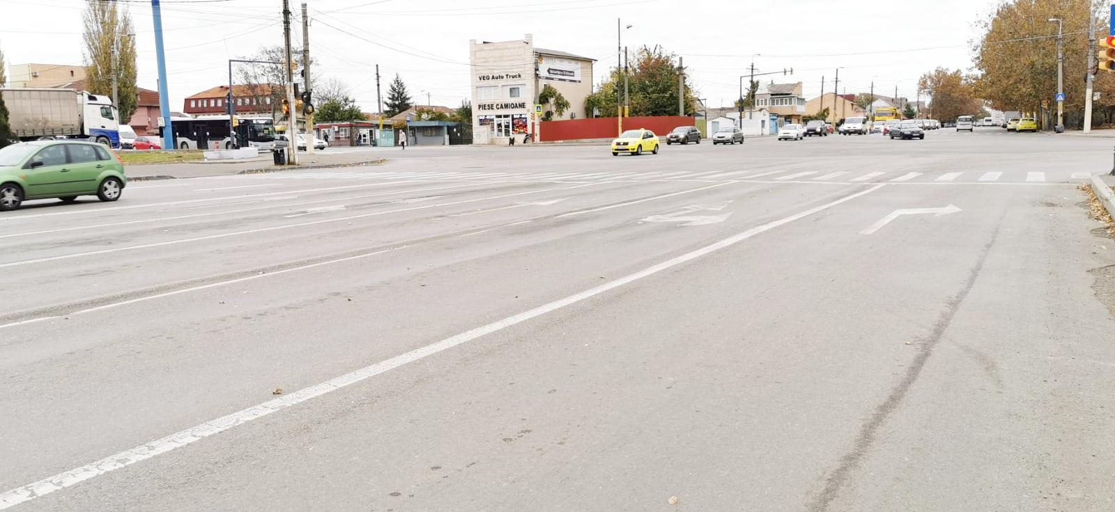 Restricţii de trafic în Constanţa! Se reabilitează carosabilul la intersecţia străzii Industriale cu bulevardul Aurel Vlaicu