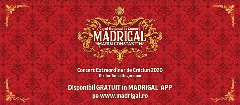 Concertul extraordinar de Crăciun al Corului Madrigal, disponibil online