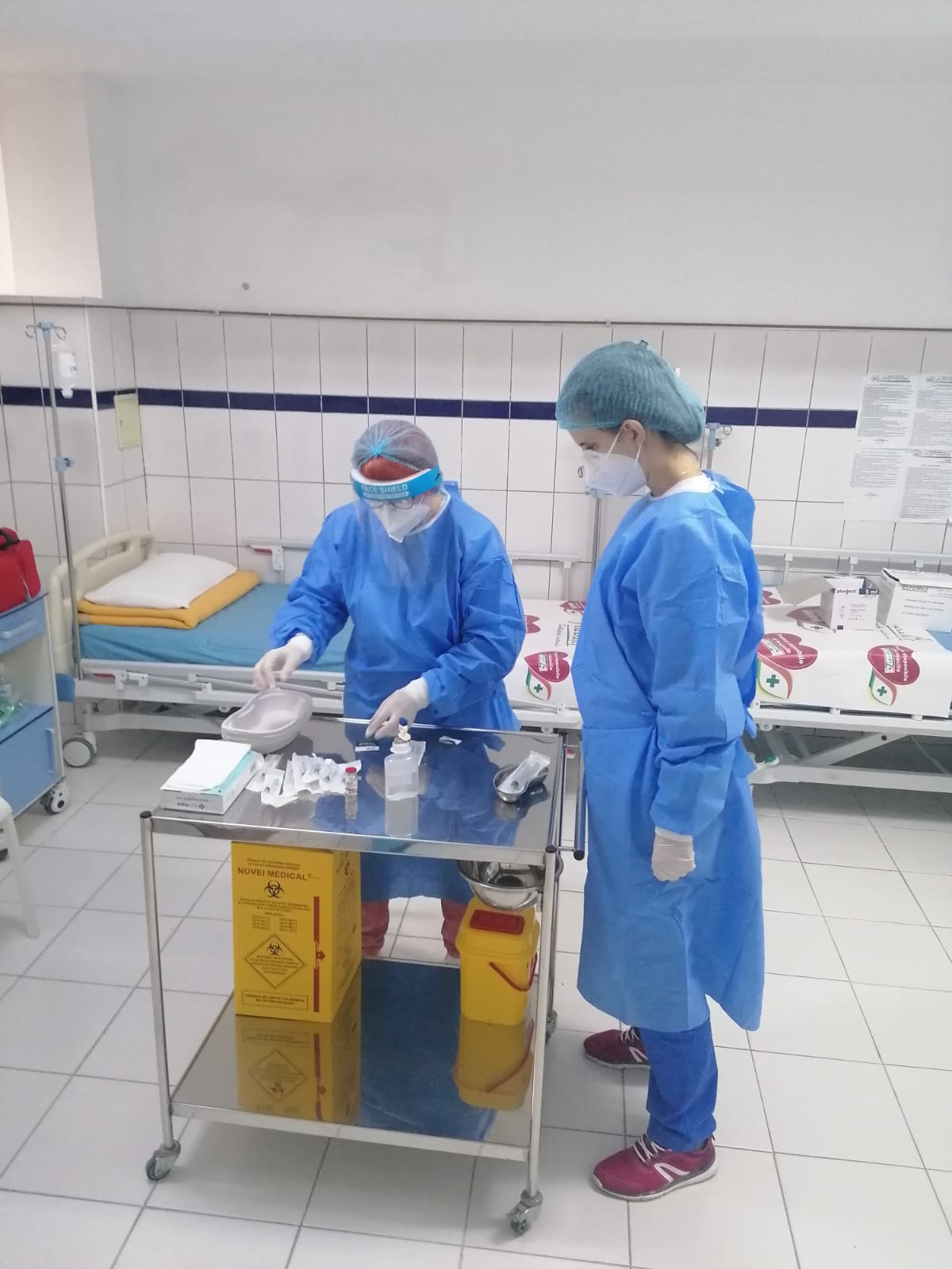 CONSTANŢA: Cadrele medicale imunizate în etapa zero vor primi a doua doză de vaccin începând de duminică