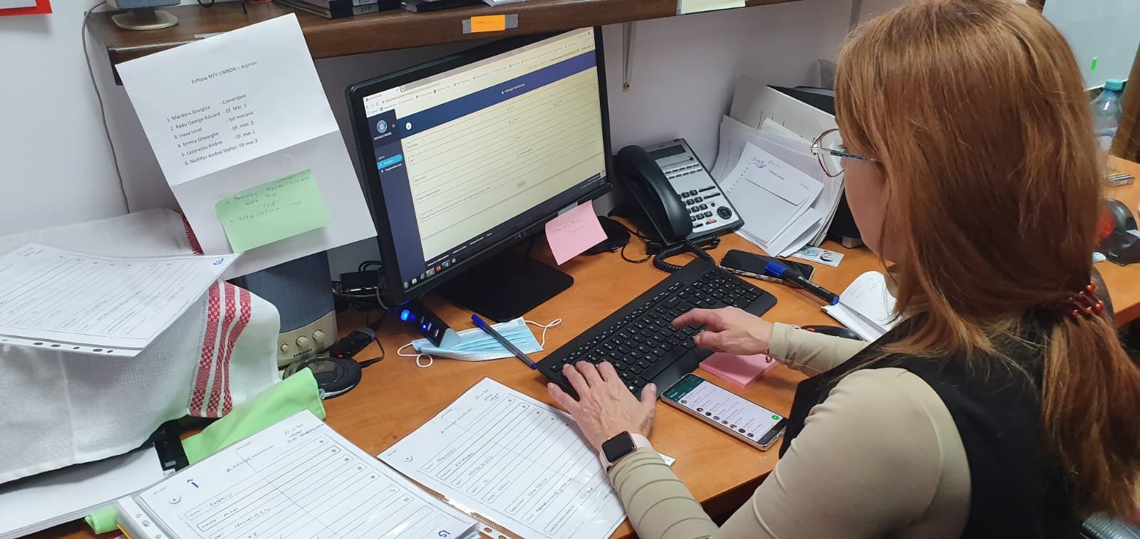 Număr de WhatsApp dedicat înscrierii navigatorilor pentru vaccinarea anti-COVID