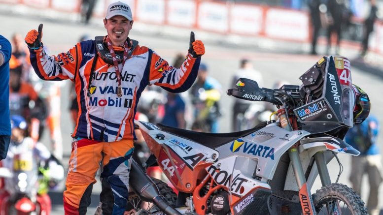 Motociclistul Emanuel Gyenes continuă cursa la Raliul Dakar