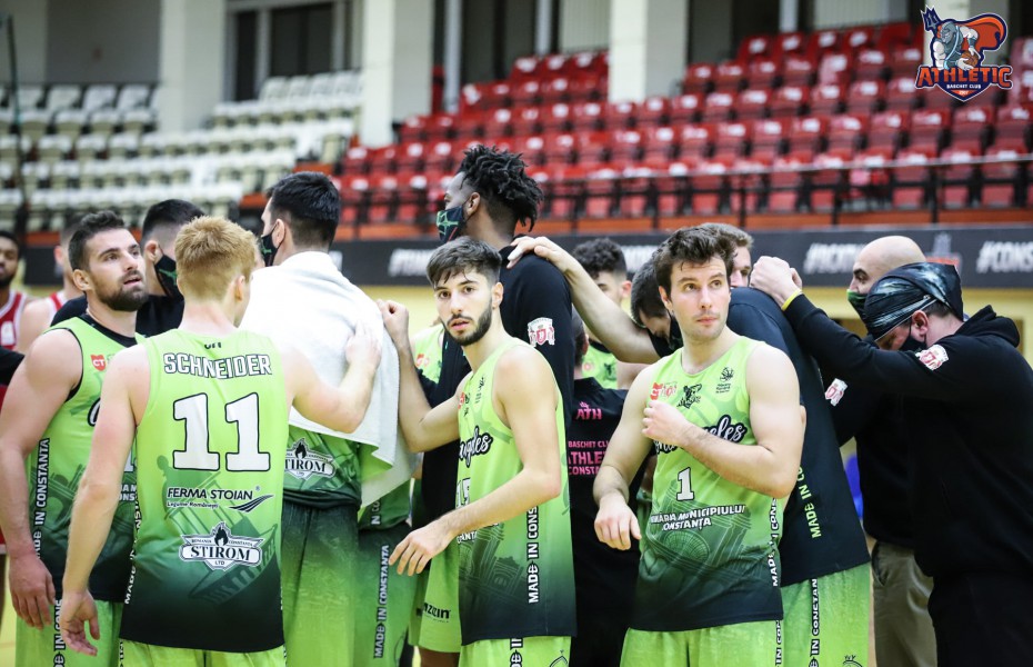 BC Athletic Neptun va disputa două meciuri restante la Constanța