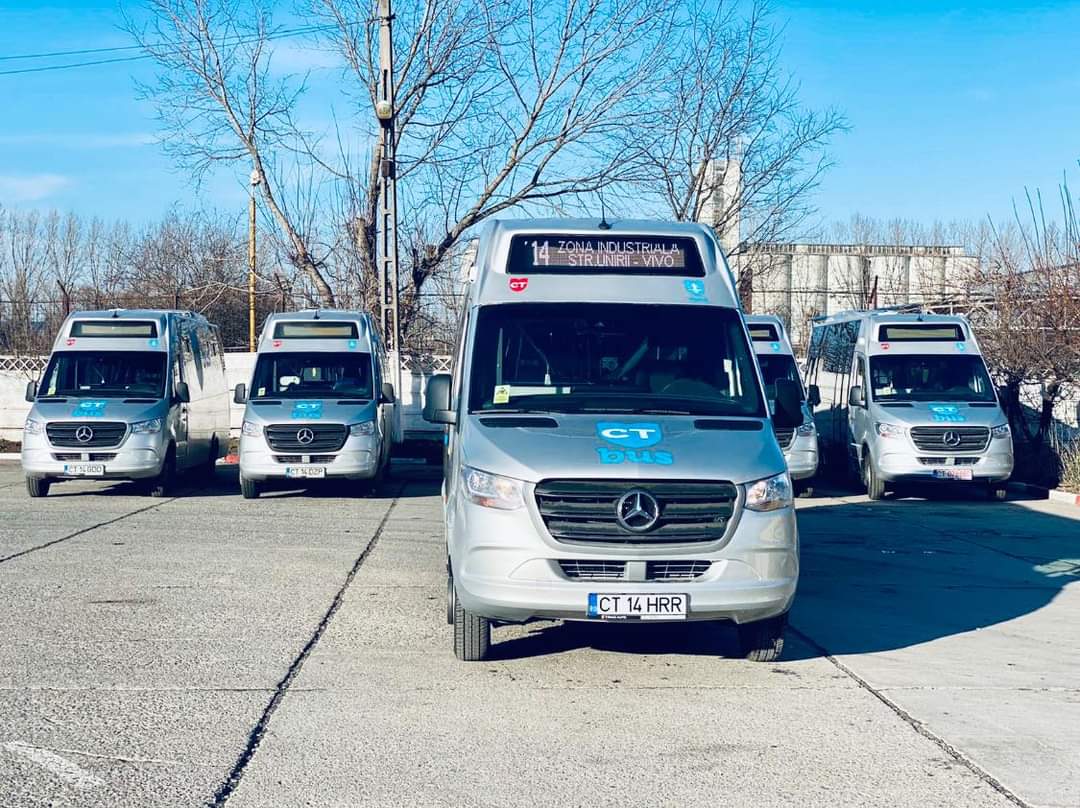 FOTO. CONSTANȚA: Când vor intra pe traseu midibuzele de pe linia 14