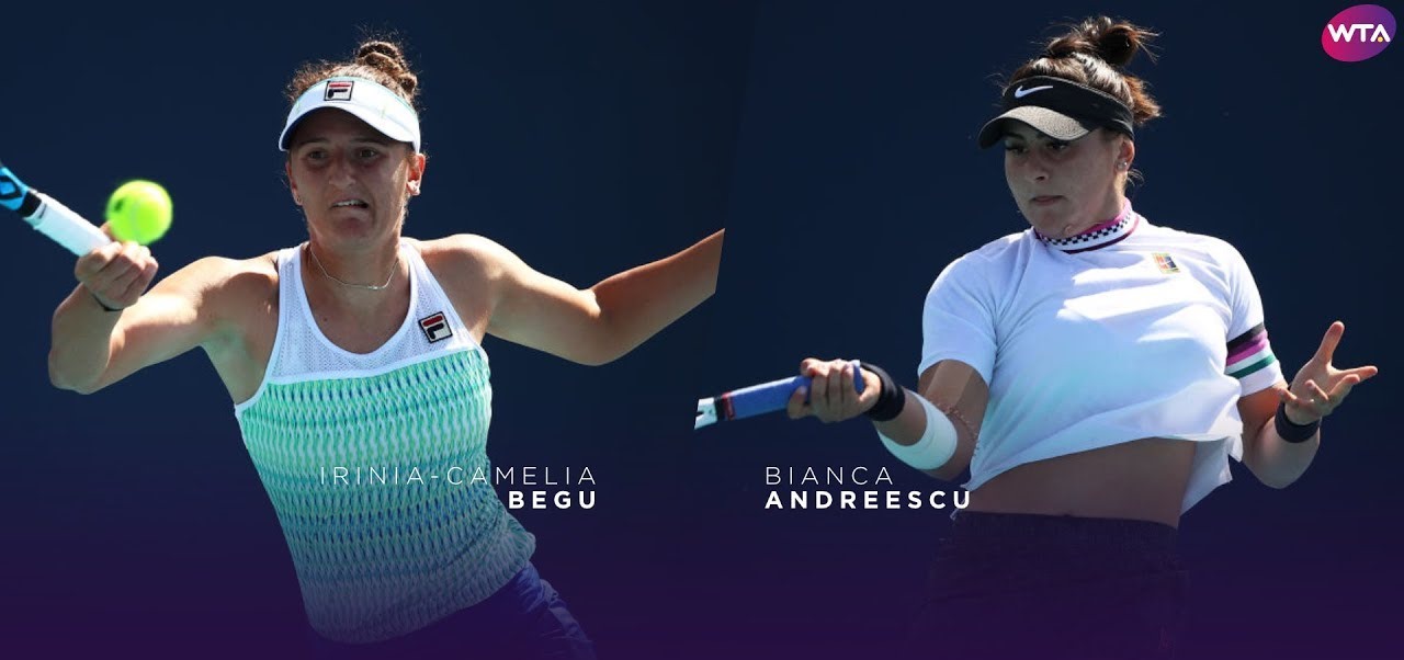 Irina Begu vs Bianca Andreescu în sferturile turneului Philip Island Trophy