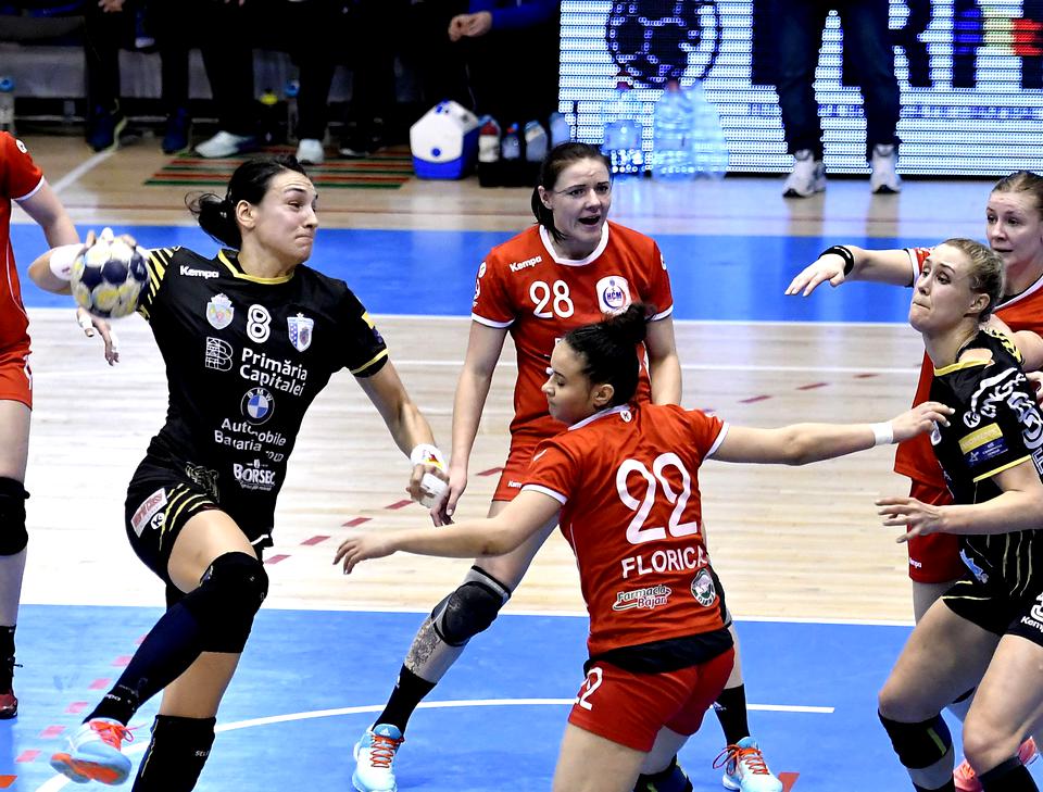 CSM București și SCM Rm.Vâlcea se vor confrunta și în Liga Campionilor de handbal feminin