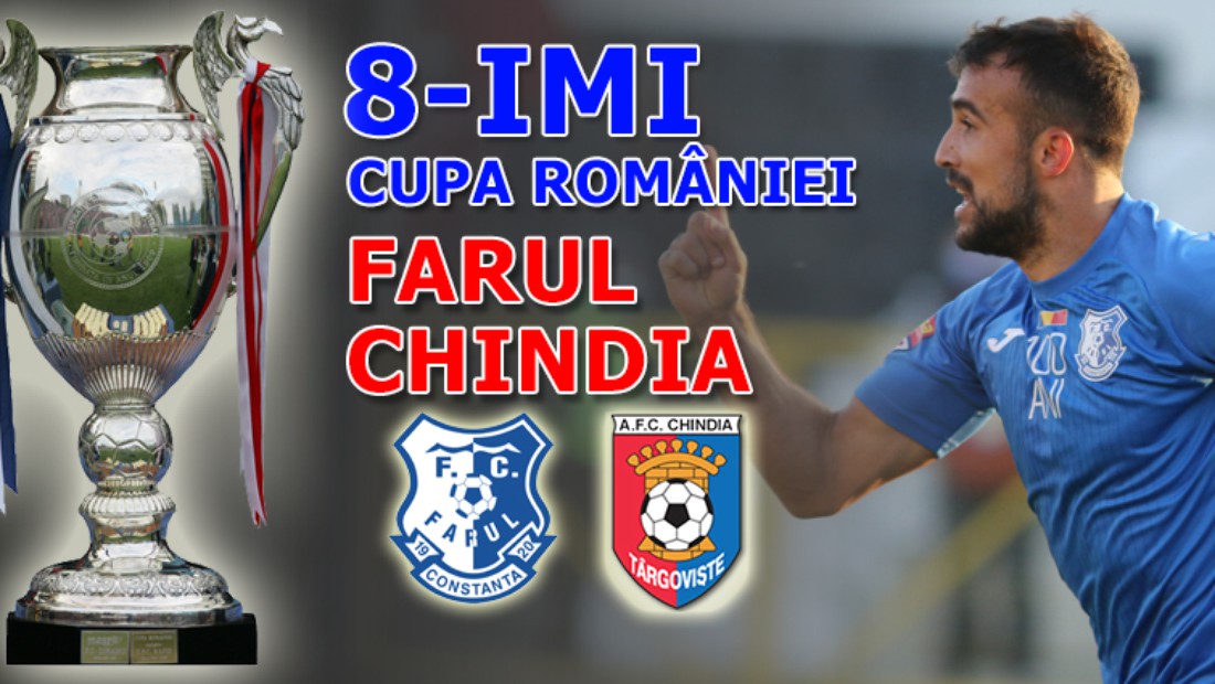 FC Farul a fost învinsă categoric de Chindia în optimile Cupei României
