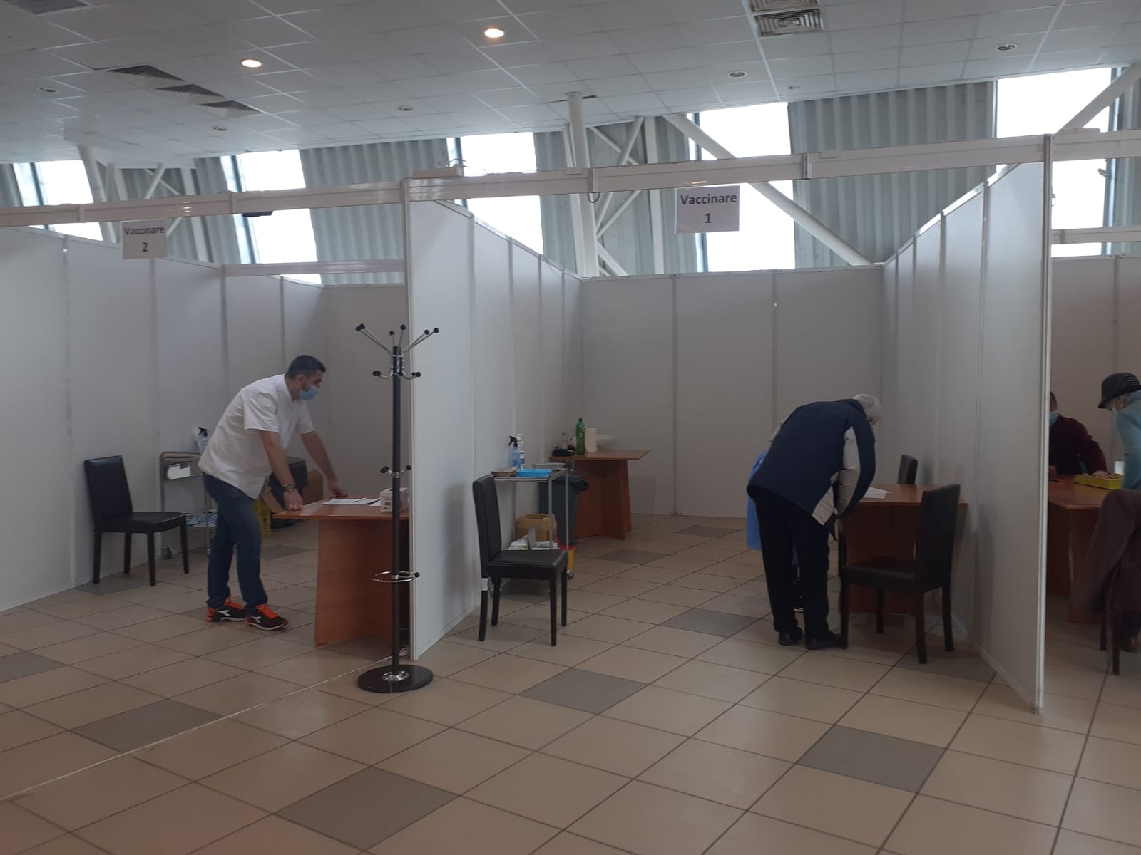 Centrul pentru rapel poate fi schimbat din platforma pentru programare la vaccinare