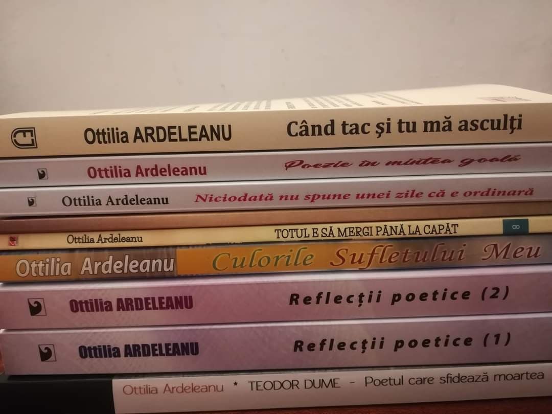 Ottilia Ardeleanu: Pentru mine poezia a fost și rămâne vaccinul ideal perfect, fără reacții adverse