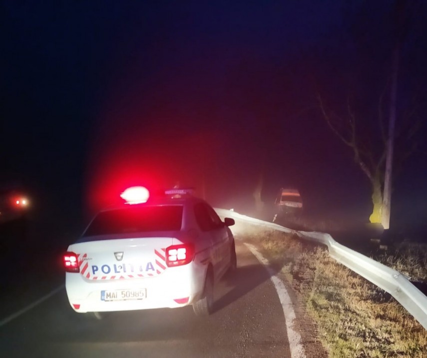 TULCEA: Accident rutier în care a fost implicată o ambulanță