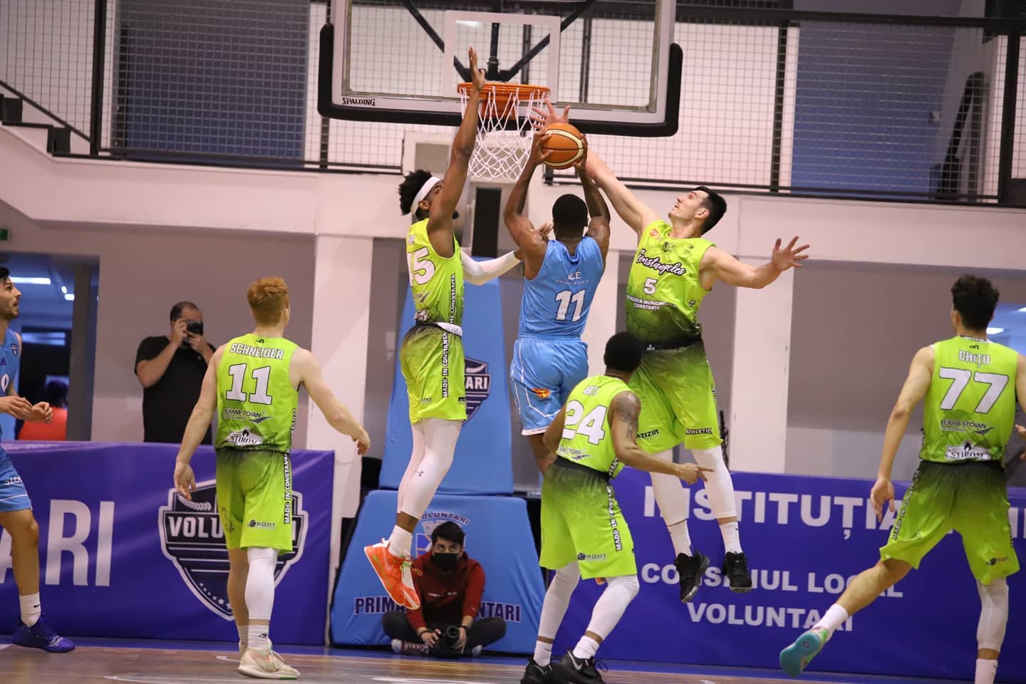 Înfrângere pentru BC Athletic Neptun Constanţa cu liderul clasamentului
