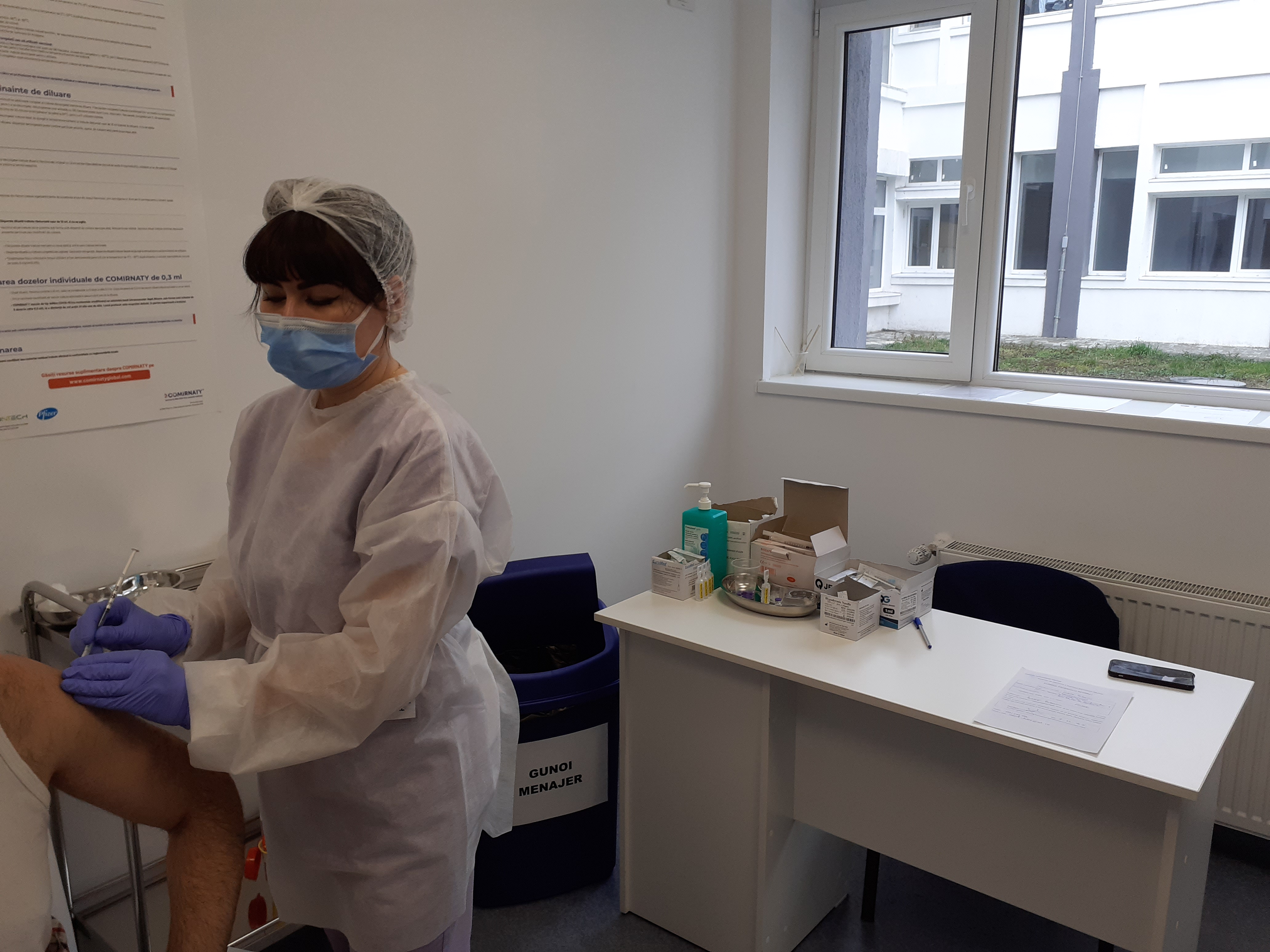 Județul TULCEA: Se modifică programul de funcționare pentru centrele de vaccinare