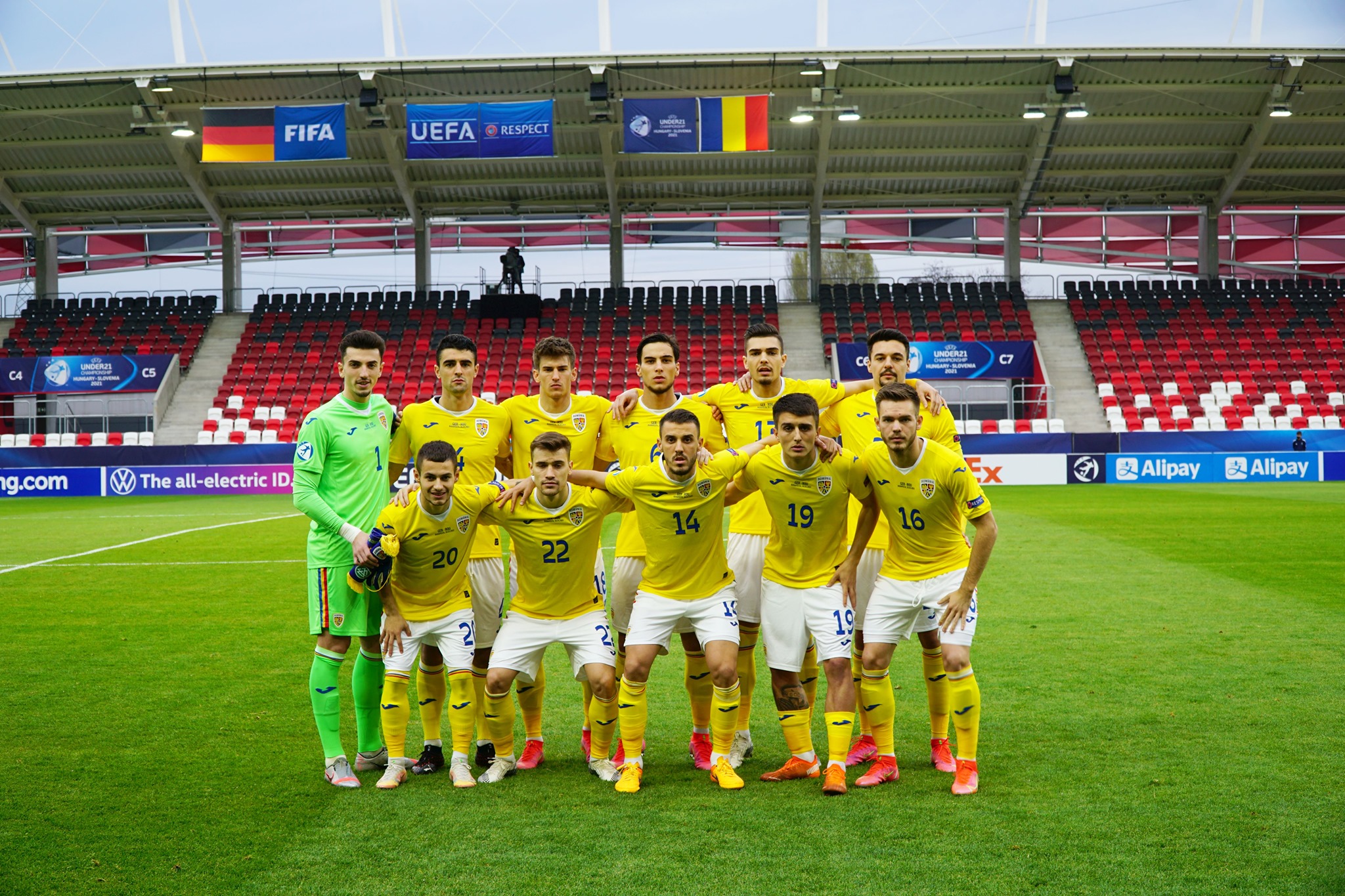 Echipa României a plecat neînvinsă de la EURO U21