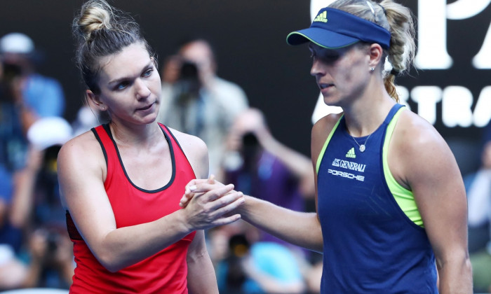Halep și Kerber s-au calificat în optimile probei de dublu la Miami Open