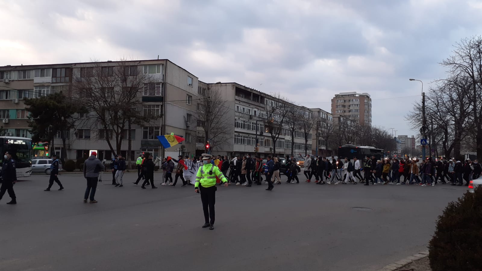 CONSTANŢA: Sancţiuni de peste 115.000 lei aplicate de jandarmi participanţilor la protestul de miercuri seara